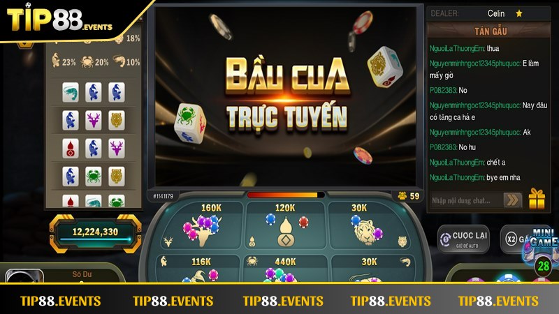 Trải Nghiệm Giải Trí Độc Đáo Cùng Bầu Cua Tôm Cá Tại TIP88 Cách tham gia bầu cua tôm cá dễ dàng cho tân binh thử sức